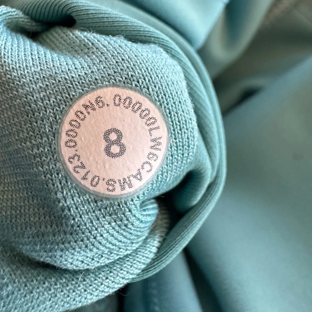 Lululemon Wunder Train High-Rise Crop 23” Tidal Teal Size 8